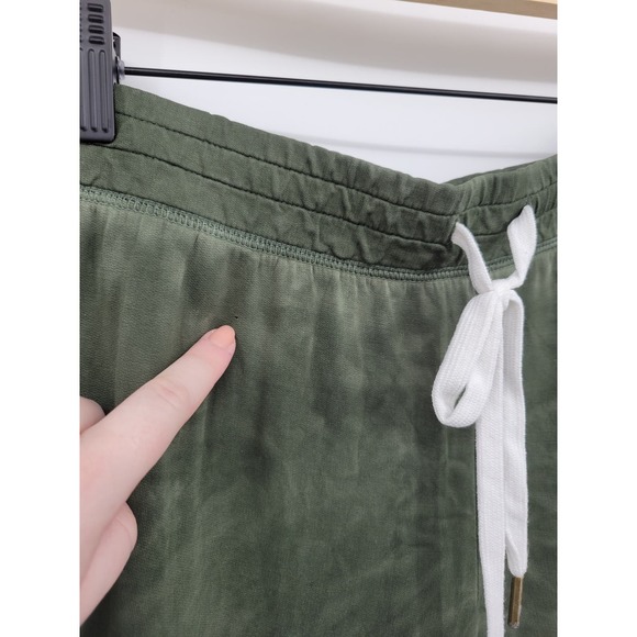 PJ Salvage Large Mountain Bound Tie-Dye Lounge Pajama Pants Olive Green - Picture 2 of 8